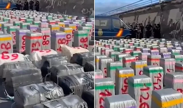 Tarihi Operasyon: 10 Ton Uyuşturucu Yakalandı