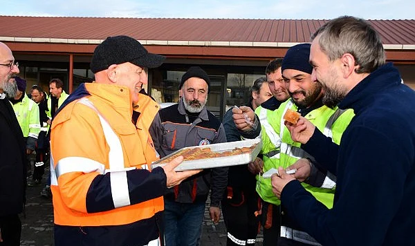 Terme'de Saha Kahramanlarına Tatlı Sürpriz