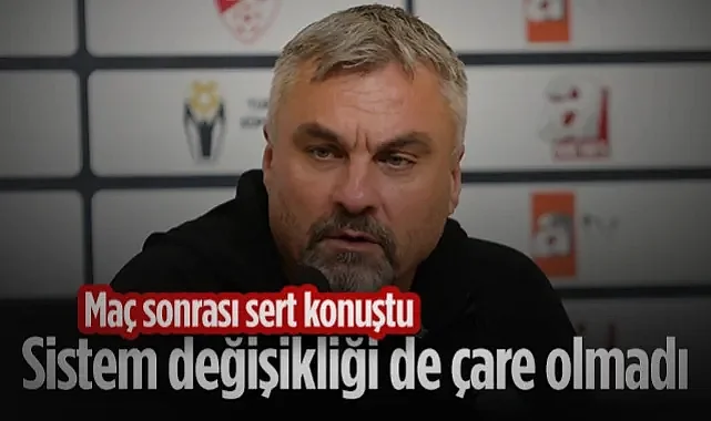 Samsunspor'da Reis Fenerbahçe Maçını Değerlendirdi: Sistem Değişikliği de Çare Olmadı