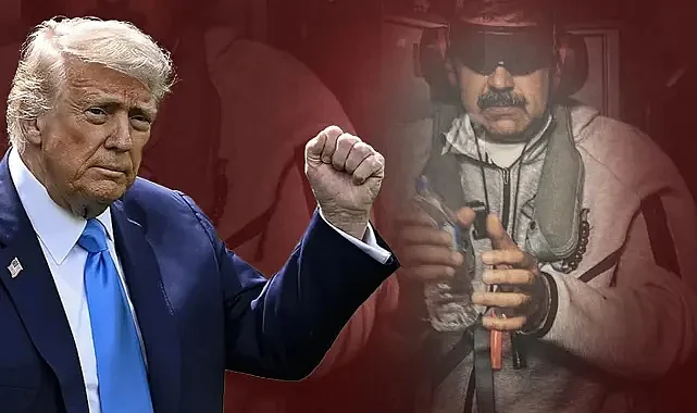 Trump Maduro'nun Gemi Üzerindeki Fotoğrafını Paylaştı
