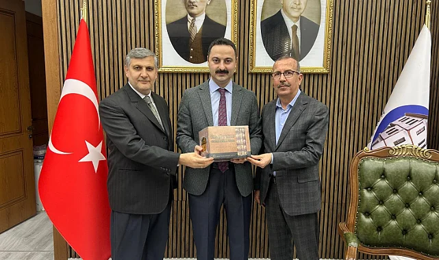 Türkiye Diyanet Vakfı’ndan Havza Kaymakamı Mustafa Ayvat’a Ziyaret