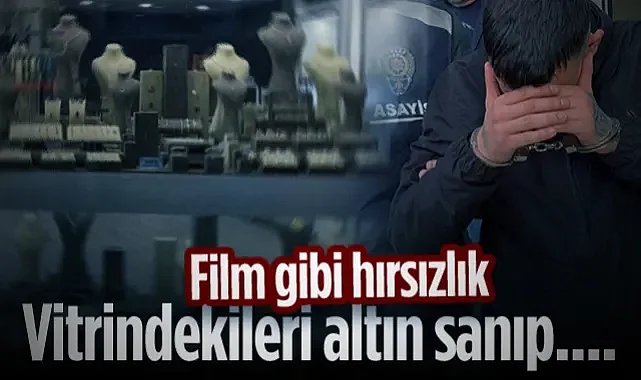 Vitrindekileri Altın Sandı, Camı Kırdı! Samsun'da Film Gibi Olay...