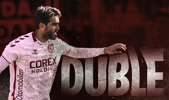 Yalçın Kayan Samsunspor Formasıyla Coştu: Aliağa Karşısında Duble Yaptı!