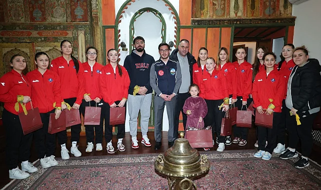 Zorlu Koleji Samsun Basketbol Takımı'ndan Tokat Belediye Başkanı'na Ziyaret