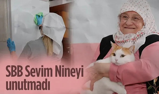 81 Yaşındaki Sevim Durak'ın Kapısını Büyükşehir Çaldı