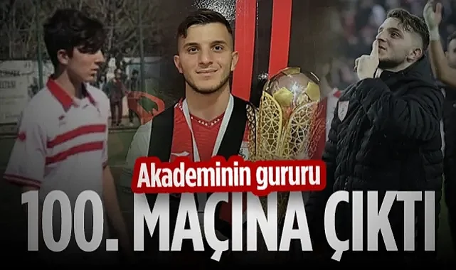 Akademinin Gururu Yunus Emre Çift Samsunspor Formasıyla 100. Maçına Çıktı