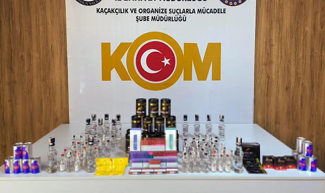 Atakum'da Kaçakçılık Operasyonu: Sahte Alkol ve Tütün Ele Geçirildi