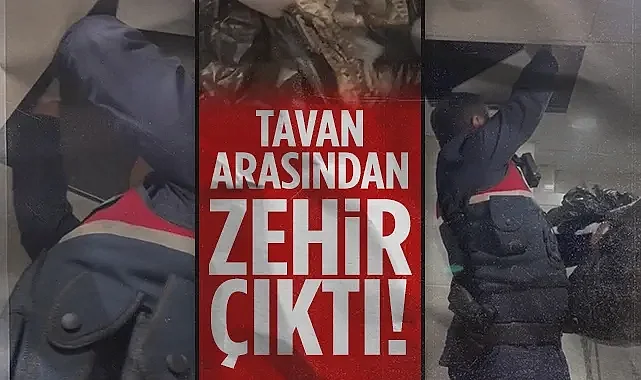 Atakum'da Şok Baskın: Banyodaki Tavan Arasından Zehir Çıktı!