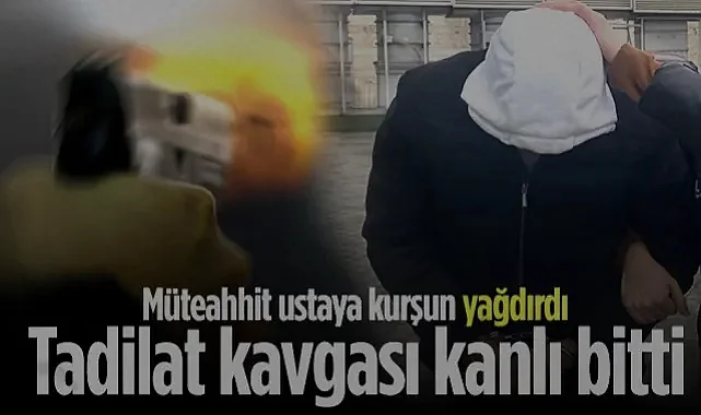 Atakumda Silahlı Saldırı: Tadilat Kavgası Kanlı Bitti
