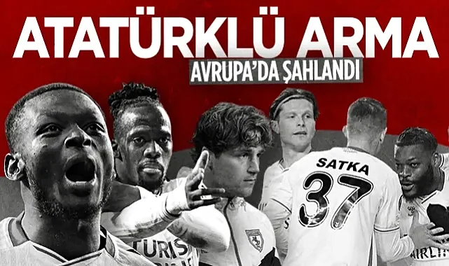 Atatürklü Arma Avrupa'da Şahlandı: Samsunspor Son 16'da!