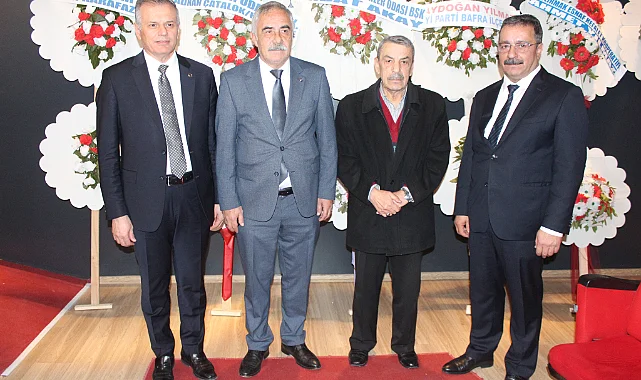 Bafra Kahveciler Odası'nda Ahmet Yılmaz Güven Tazeledi