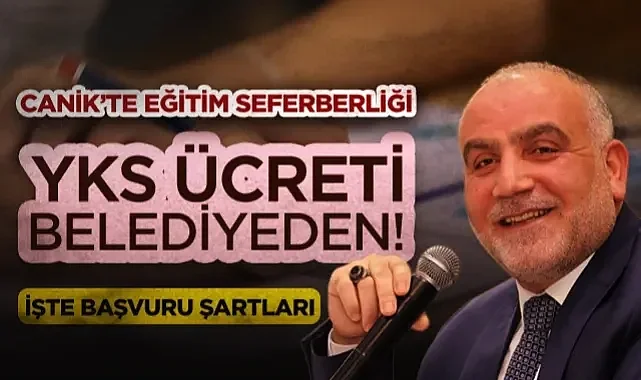Canik'te Eğitim Seferberliği: Tüm Öğrencilerin YKS Ücreti Belediyeden!