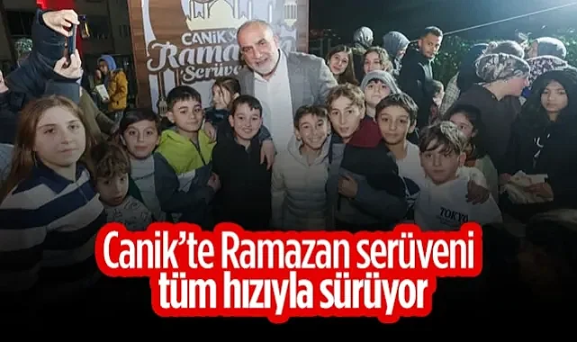 Canik’te Ramazan Serüveni Tüm Hızıyla Sürüyor: Çocuklar Eğlenceye Doyuyor