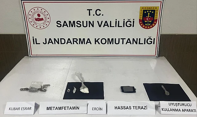 Çarşamba’da Jandarmadan Uyuşturucu Operasyonu: 2 Gözaltı