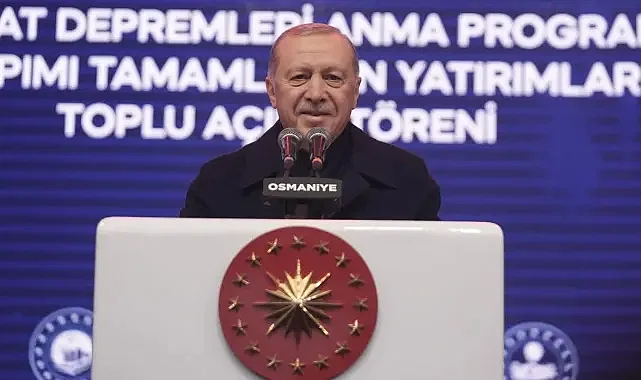 Cumhurbaşkanı Erdoğan'dan 6 Şubat Mesajı: Bitmez Dedikleri Evler Bitti
