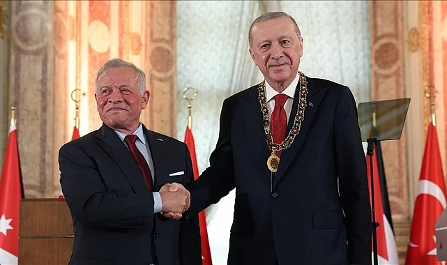 Cumhurbaşkanı Erdoğan Ürdün Kralı Abdullah Görüştü