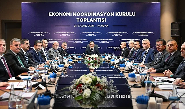 Cumhurbaşkanı Yardımcısı Cevdet Yılmaz Başkanlığında Ekonomi Zirvesi