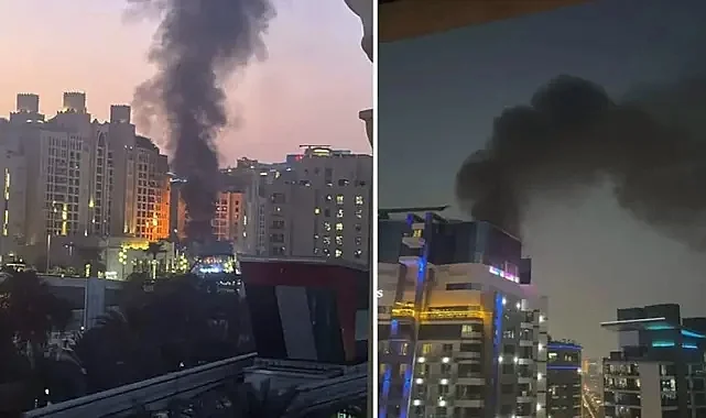 Dubai'de Patlama Sesleri! İran'dan BAE'ye Füze Saldırısı