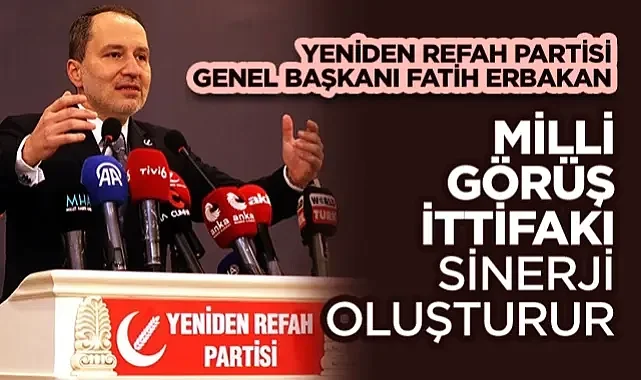 Fatih Erbakan'dan Siyasette Üçüncü Yol Çıkışı: Milli Görüş İttifakı Sinerji Oluşturur