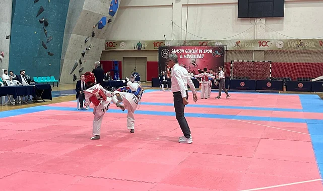 Genç Taekwondocular İl Birinciliği İçin Mücadele Ediyor