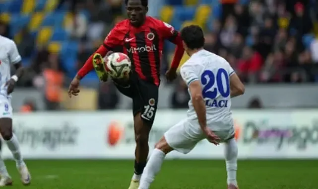 Gençlerbirliği Çaykur Rizespor Maçında Kazanan Çıkmadı