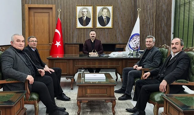 Havza’da Esnaf Odalarından Kaymakam Ayvat’a Ziyaret