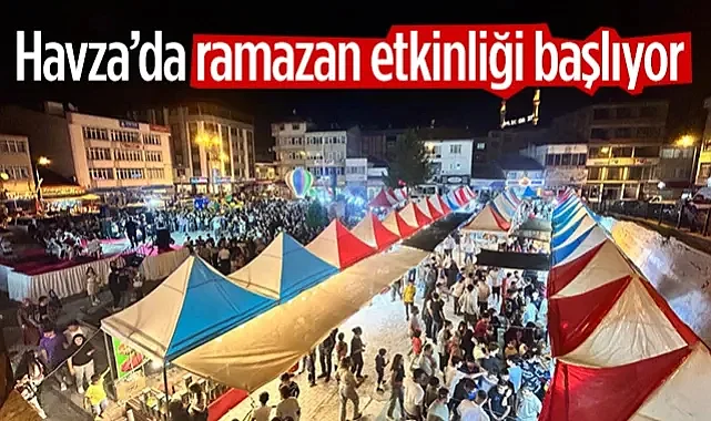 Havza’da Ramazan Hazırlıkları Tamam: Mehmetçik Meydanı’nda Bereket Sofraları Kuruluyor