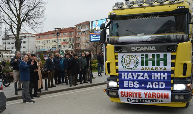 Havza'dan Suriye'ye 520 Çuval Un Yardımı