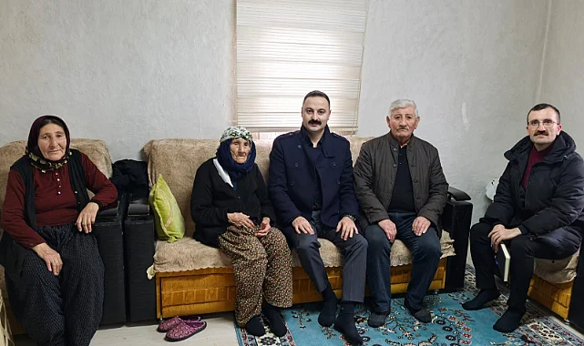 Havza Kaymakamı Ayvat'tan Anlamlı Hane Ziyaretleri