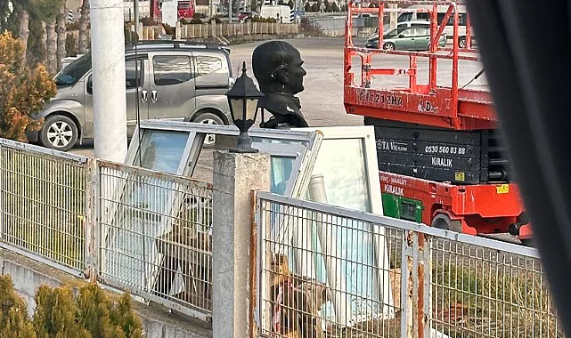 Havza Otogarı’nda Atatürk Büstüne Saygısızlık!