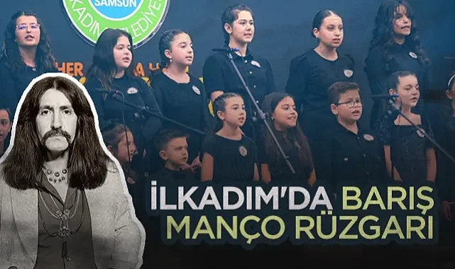 İlkadım'da Barış Manço Rüzgarı: Çocuk Korosu Efsane Şarkıları Seslendirdi