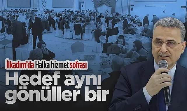 İlkadım’da Halka Hizmet Sofrası: Başkan Kurnaz Personeliyle İftarda Buluştu