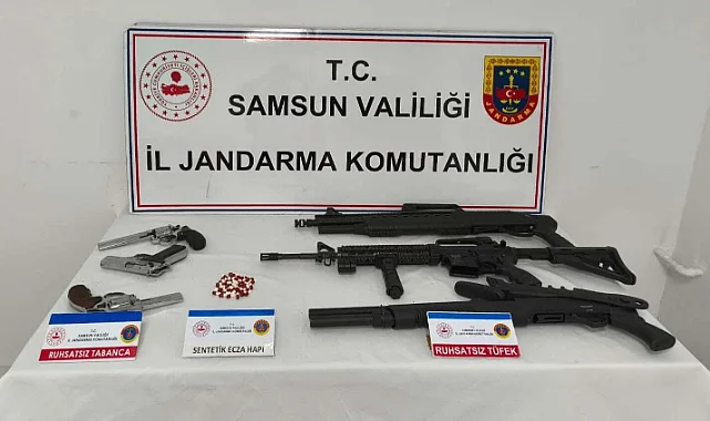 İlkadım’da Jandarma Baskını: Uyuşturucu ve Ruhsatsız Silah Operasyonu