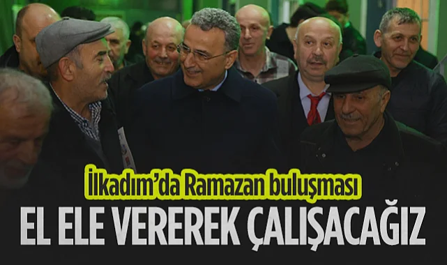 İlkadım’da Ramazan Gelenekle Başladı: Başkan İhsan Kurnaz Mahalle Sakinleriyle Buluştu