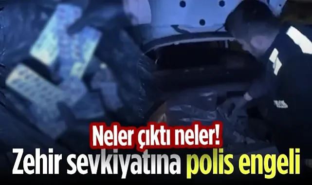 Samsun'da Zehir Sevkiyatına Polis Engeli! İşte Operasyonun Detayları...