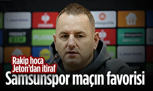 Shkendija'nın Hocası Jeton'dan İtiraf: Samsunspor Maçın Favorisi