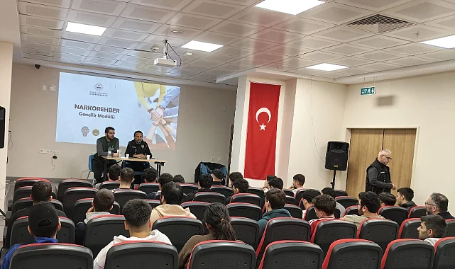 Kavak’ta Narkotik Polislerinden Gençlere Hayat Dersi