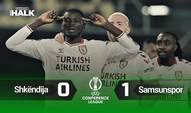 Tur Kapısı Aralandı! KF Shkendija 0-1 Samsunspor Maç Özeti 