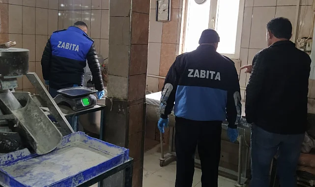 Ladik'te Ramazan Öncesi Fırın ve Market Denetimi