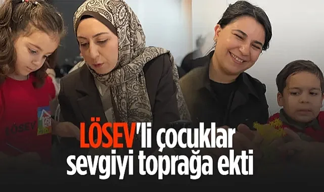 LÖSEV'li Çocuklar Sevgiyi Toprağa Ekti: Samsun’da Saksılar Umutla Boyandı
