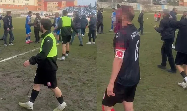 Merzifonspor Bartınspor Maçı Sonrası Saha Karıştı: 3 Yaralı