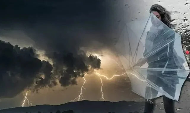 Meteoroloji'den Son Dakika Uyarısı: Kuvvetli Yağış Ve Fırtına Geliyor