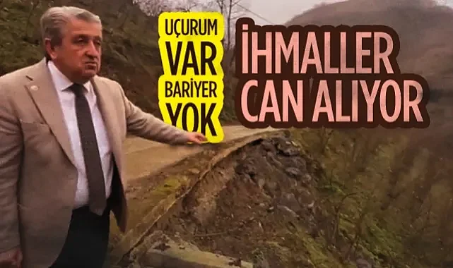 CHP Samsun Milletvekili Murat Çan: Döngel Yolu'ndaki İhmaller Can Alıyor