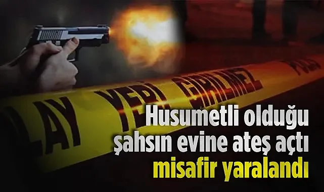 Salıpazarı'nda Silahlı Saldırı: Evdeki Misafir Yaralandı