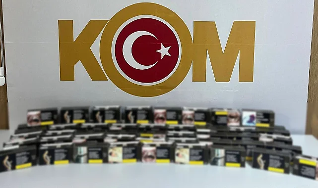 Samsun'da 11 Bin 200 Adet Makaron Ele Geçirildi