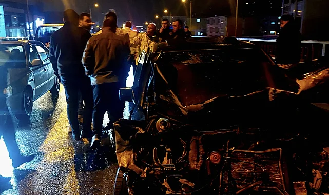 Samsun’da 8 Araçlık Zincirleme Kaza: 2 Yaralı