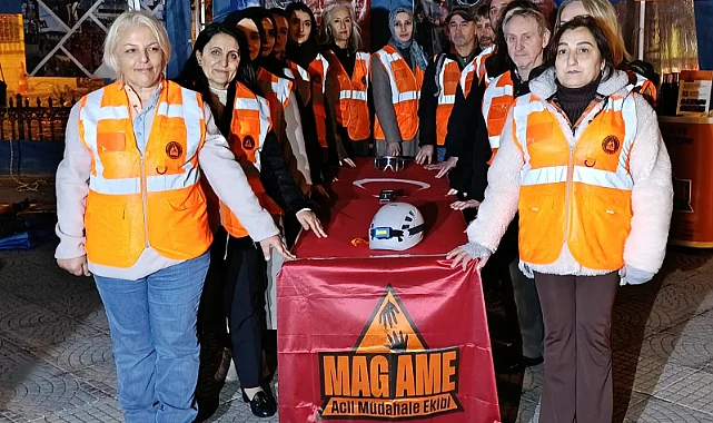 Samsun'da Afet Gönüllüleri Görev Yemini Etti
