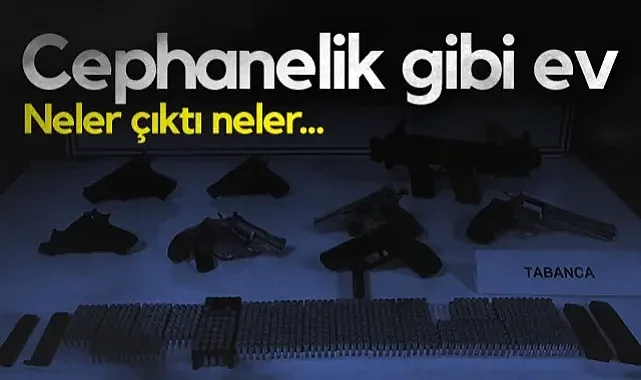 Samsun'da Çok Sayıda Mühimmat Ele Geçirildi, 1 Kişi Tutuklandı