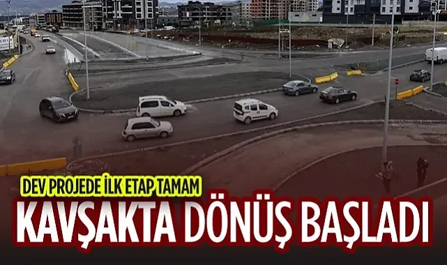 Samsun'da Dev Projede İlk Etap Tamamlandı: Recep Tayyip Erdoğan Bulvarı'nda Trafik Akışı Başladı