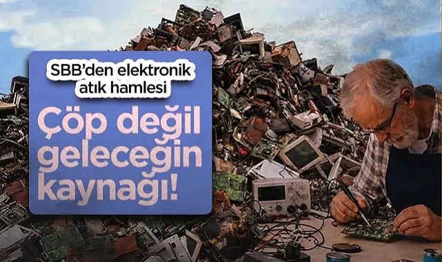 Samsun’da Elektronik Atık Hamlesi: Çöp Değil Geleceğin Kaynağı!